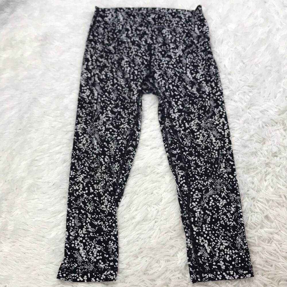Lululemon Align Crop *21" Chirasu Black